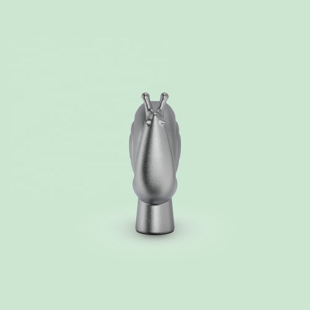 Independent design Existing molds patents heat-resistant animals knob Snail knob casting cookware lid knob