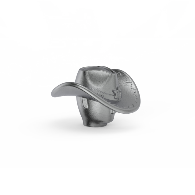 non stick cookware set stainless steel Unique hooded cowboy casting cookware lid knob The cowboy hat knob