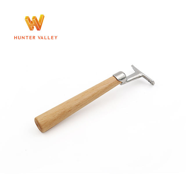 Factory direct sale stainless steel pot handle and wood long handle