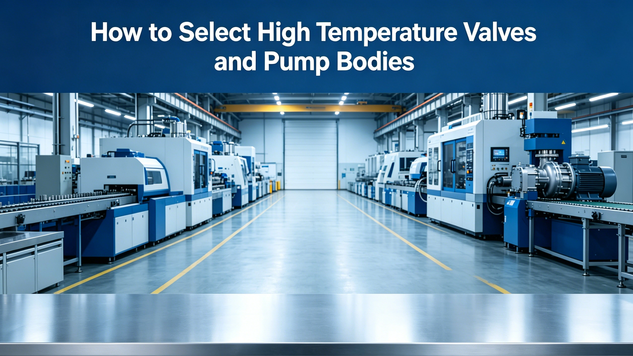 How to Choose High Temperature Valves and Pump Bodies