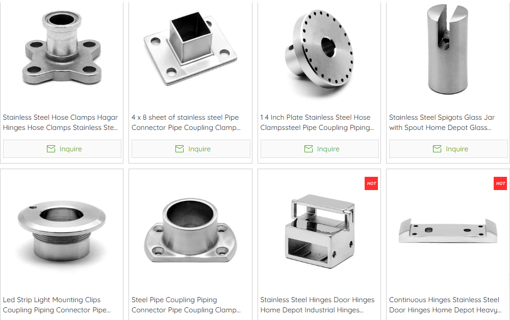 construction hardware components