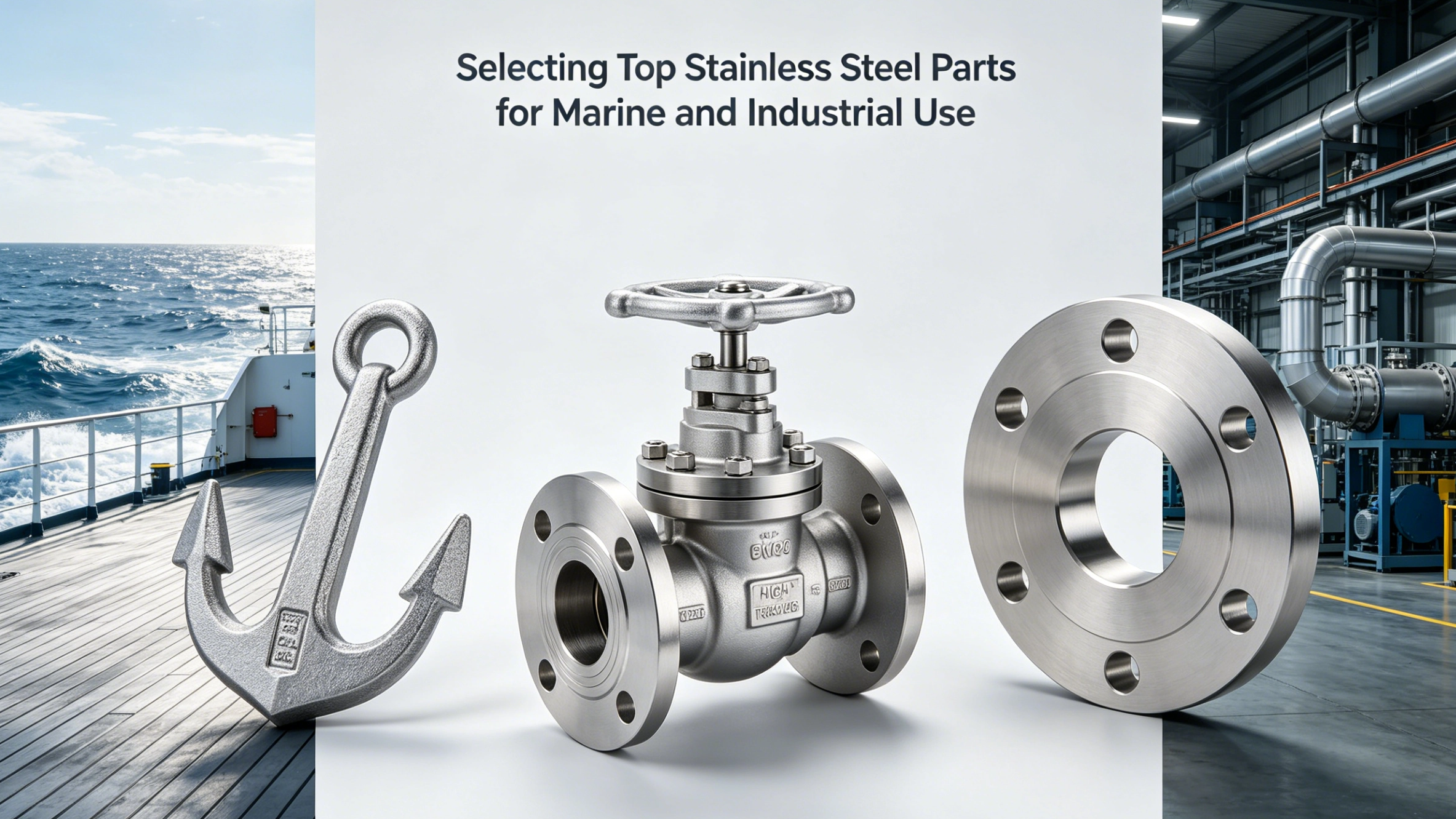 Selecting Top Stainless Steel Parts for Marine and Industrial Use
